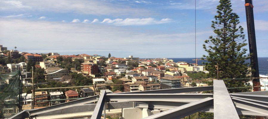 Tamarama Structural Steel Roof